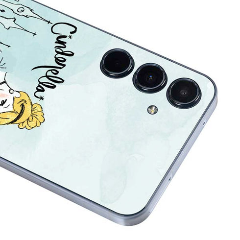 Disney Princess Cinderella Curtsy Art Galaxy A35 5G Skin